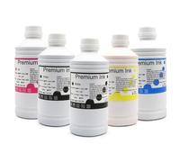 MRHZKE 1000ML Ink Compatible With T6941 T6942 T6943 T6944 T6945 Surecolor T3200 T5200 T7200 T3270 T5270 T7270 T3000 T5000 T7000 Printers Pigment Ink Refill(1000ML-Pigment-5pcs)