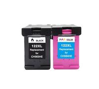 MRHZKE 122XL Black Ink Cartridge Replacement Compatible With 1000 1050 1050A 1510 2000 2050 3000 3050