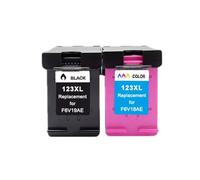 MRHZKE 123XL Ink Cartridge Replacement Compatible With 123 Fits 1110 2130 2132 2133 2134 3630 3632 Envy 4513 4520