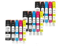 MRHZKE 15 Pack Ink Cartridges PGI680 CLI681 Compatible With TS706 TR7560 TR8560 TS6160 TS6260 TS8160 TS8260 TS9160 TS9560