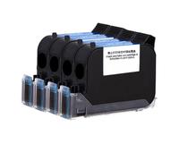 MRHZKE 25. 4mm Ink Cartridge Compatible With Handheld Printers Eco Solvent Invisible Ink 600DPI Portable Expiry Date Cartridge(25.4mmPrinter 1Black)