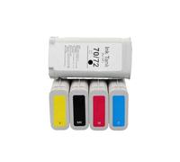 MRHZKE 72 Color Ink Cartridge Compatible With Designjet T1120 T1200 T1300 T2300 T610 T770 T790 T795 Printers(1pcs Magenta)