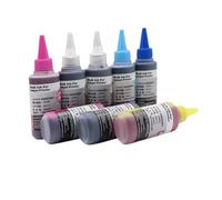 MRHZKE 8Color CLI-42 CLI-43 CLI-65 Refillable Ink Compatible With Pro-100 Pro-100S Pro-200 Printers(1Set (8Color))