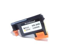 MRHZKE 940 Printhead C4900A C4901A 940 Print Head Compatible with Pro 8000 8500 8500A A809a A809n A811a A909a A909n A909g A910a(1pcs BK Y)