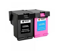 MRHZKE Compatible Ink Cartridge 123XL Replacement For 123 XL Works With 123 Deskjet 1110 2130 2132 2133 2134 3630 3632 3637 4513 Printers(1 SET)