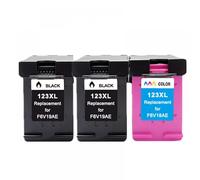 MRHZKE Compatible Ink Cartridge 123XL Replacement For 123 XL Works With 123 Deskjet 1110 2130 2132 2133 2134 3630 3632 3637 4513 Printers(2Black 1Color)