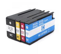 MRHZKE Compatible Ink Cartridge For 952XL 953XL 954XL 955XL Works With Officejet Pro 7720 7730 7740 8210 8218 8710 8715 8718 8720 8730 8740 Printers(1SET)