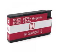 MRHZKE Compatible Ink Cartridge For 952XL 953XL 954XL 955XL Works With Officejet Pro 7720 7730 7740 8210 8218 8710 8715 8718 8720 8730 8740 Printers(Magenta)