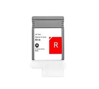 MRHZKE Compatible Ink Cartridge PFI 106 For IPF 6400 6450 6410 6460 6400S 6410S Printers 130ML Pigment Ink PFI106(1PC-RED)