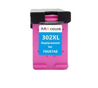 MRHZKE Compatible Ink Cartridge Replacement For 302 302XL Works With DeskJet 1110 2130 4520 NS45 Officejet 3630 3639 5200 Printers(1Pcs color)