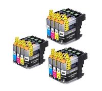 MRHZKE Compatible Ink Cartridges For LC123 XL Printer Works With MFC J4410DW J4510DW J870DW DCP J4110DW J132W J152W J552DW(3 Sets)