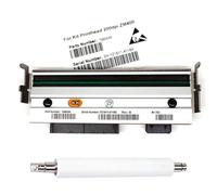 MRHZKE Compatible Printhead 79800M And Rubber Roller 79815M For ZM400 203dpi Thermal Barcode Printer Replacement Parts 90 Days Use