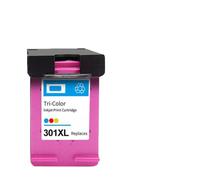 MRHZKE Compatible Refillable Ink Cartridge For Deskjet Printers 301 301XL 1000 1010 1011 1012 1015 1050 1050A 1051 1055 1056 1510 Works With Multiple Models(HP301XL C)
