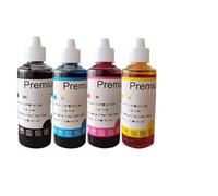 MRHZKE Compatible Refillable Ink Cartridge Works With 122 122XL 4503 4504 4505 4507 4508 4509 5530 5531 5532 5534 5535 5539 Printers(4x100ML ink)