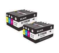 MRHZKE Ink Cartridge 711 711XL Compatible With T120 T520 Inkjet Printer