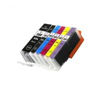 MRHZKE PGI 580XXL CLI 581XXL Ink Cartridge Compatible With TR7550 TR8550 TS6150 TS6151 TS8150 TS8151 TS8152 TS9150 TS9155 Printers(1 SET 6COLORS)