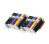MRHZKE PGI 580XXL CLI 581XXL Ink Cartridge Compatible With TR7550 TR8550 TS6150 TS6151 TS8150 TS8151 TS8152 TS9150 TS9155 Printers(2 SET 12COLORS)