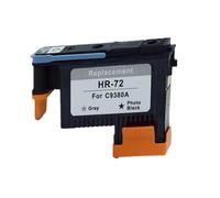 MRHZKE Printhead C9380A C9383A C9384A Compatible with 72 T1100 T1120 T1120ps T1200 T1300 T1300ps T2300 T610 T770 T790 Print Head
