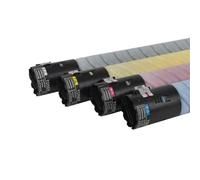MRHZKE TN514 Color Toner Cartridge Compatible Compatible with C258 C308 C368 C458 C558 C658 Copier Toner Cartridge TN514(Y 400g)