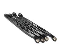 MRHZKE Upper Lower Suspension Shift Link Rod Linkage For 1/10th Scale RC Crawler Compatible With Wraith 90018 Model(LOWER BLACK)