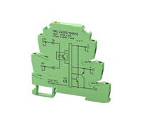 MRI-24D05 100KHZ Optocoupler Relay LED Turn Signal 24VDC 8mA Input Output 4-18VDC 50mA Interface Voltage Relay Module DIN Rail