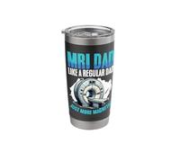 MRI Dad Radiologist Radiologic MRI Technologist Dad MRI Tech Stainless Steel Insulated Tumbler