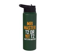 MRI Master Technologist MRI Tech Apparel Stainless Steel Insulated Water Bottle