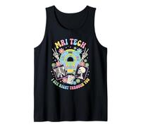 MRI Tech I See Right Through You Retro Medical Imaging Tank Top