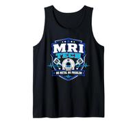 MRI Tech No Metal No Problem Imaging Resonance Technologist Tank Top