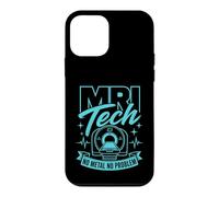 MRI Tech No Metal No Problem Medical Imaging Technologist Case for iPhone 12 mini