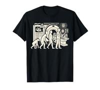 MRI Technologist Evolution Magnetic Resonance Imaging Design T-Shirt