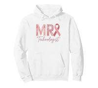 MRI Technologist Pink Ribbon Breast Cancer Awareness Radiolo Pullover Hoodie
