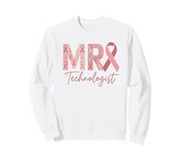 MRI Technologist Pink Ribbon Breast Cancer Awareness Radiolo Sweatshirt