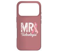 MRI Technologist Pink Ribbon Breast Cancer Awareness Support Case for iPhone 17 Pro