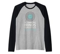 MRI Technologist Radiology Magnetic Resonance Imaging Pride Raglan Baseball Tee