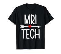 MRI Technologist Radiology MRI Tech Xray Radiologic Rad Tech Value Graphic T-Shirt, Men, Black, L