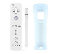 Mribo Wii Remote Controller, Replacement Remote Game Controller with Silicone Case and Wrist Strap for Nintendo Wii and Wii U