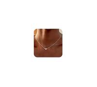 Mridiya Gold/Silver Box Chain Necklace for Women Chocker Small Charm Evil Eye Star Pearl Simple Cute Pendant Boho Trendy Layered Jewelry for Birthday Gift, Brass, No Gemstone