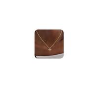 Mridiya Gold/Silver Box Chain Necklace for Women Chocker Small Charm Evil Eye Star Pearl Simple Cute Pendant Boho Trendy Layered Jewelry for Birthday Gift, Brass, No Gemstone
