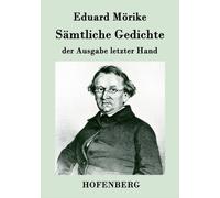 Mrike - Smtliche Gedichte der Ausgabe letzter Hand - New paperback o - X555z