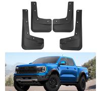 MRIKOL Mud Flaps Compatible with Ford Ranger 2024 2025, Front and Rear Mudflaps Mudguard, No Drilling Splash Guards for Ford Ranger 2024 2025 Exterior Accessories