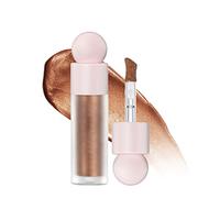 Mrinb Liquid Highlighter, Highlighter Makeup Stick Face Body Shimmer Oil Long Lasting Smooth Liquid Contour Shimmer Highlighter Liquid Bronzer for Face Body Glitter Glow Cosmetic, Pack Of 1, 9.5 ml