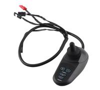 Mrisata Electric Wheelchair Power Controller, 45A 2 Terminals Mobility Dual Drive Brushed Motor Wheelchair Joystick for DC24V Mobility Scooter