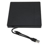 Mrisata External Dvd Drive Box Usb3.0 External Dvd Drive Box Dvd Player Box for Laptop Cd Rom Rewriter Box External Cd Disc Reader Box External Dvd Drive Box Type A Type C