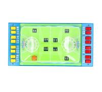 Mrisata Finger Basketball Game, Improve Finger Flexibility Dual Player Interactive Tabletop Game for Kids Family (Blue)
