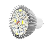 Mrisata LED Grow Lamp, 28W Full Spectrum E14 GU10 LED Grow Light Plant Growing Lamp Bulb, 85V 265V LED Grow Light, Full Spectrum E14 GU10 LED Grow Light for Flower Plant Lawn Garden (GU10)