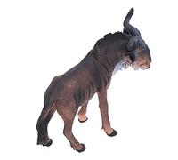 Mrisata Lifelike Animal Toy Statue African Jungle Animals Wildebeest Toy Plastic Playset Gift