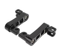 Mrisata Motorcycle Foot Peg Highway Bracket, 360° Adjustable Rugged Foot