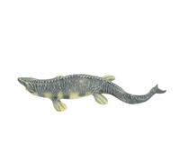 Mrisata Realistic Lebensee Lebensee Great Mosasaurus -Dinosaurs Toy, Realistic Educational Soft Rubber with Complicated Details, Authentic Design for the
