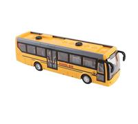 Mrisata Remote Control Bus, High Simulation All Directions Driving Rechargeable RC School Bus Toy with Remote Control, for Kids Children (Yellow)